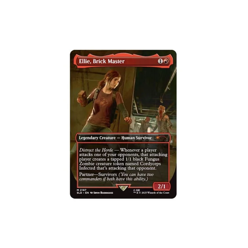 Magic the Gathering Secret Lair x PlayStation (The Last of Us: Part I) NON FOIL - English